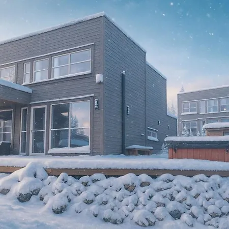 Exclusive Funkis Cabin, View, Rooftop Terrace, Jacuzzi, Sauna, Close To Golf And Alpine Ferienhaus