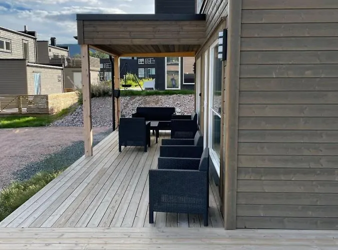 Holiday home Exclusive Funkis Cabin, View, Rooftop Terrace, Jacuzzi, Sauna, Close To Golf And Alpine