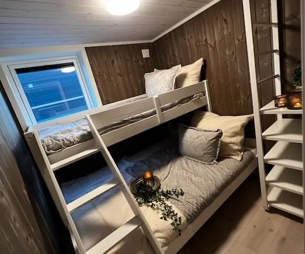 Exclusive Funkis Cabin, View, Rooftop Terrace, Jacuzzi, Sauna, Close To Golf And Alpine * Vradal