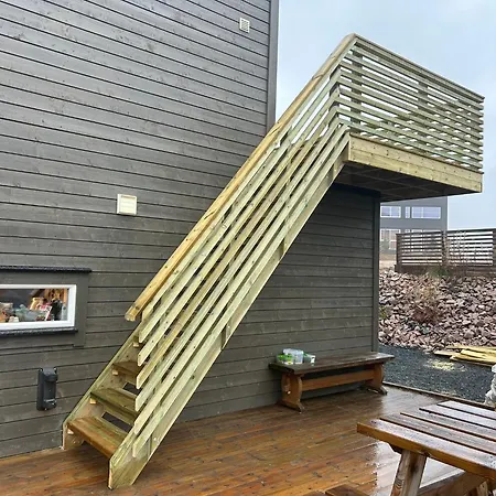 Exclusive Funkis Cabin, View, Rooftop Terrace, Jacuzzi, Sauna, Close To Golf And Alpine Дом отдыха